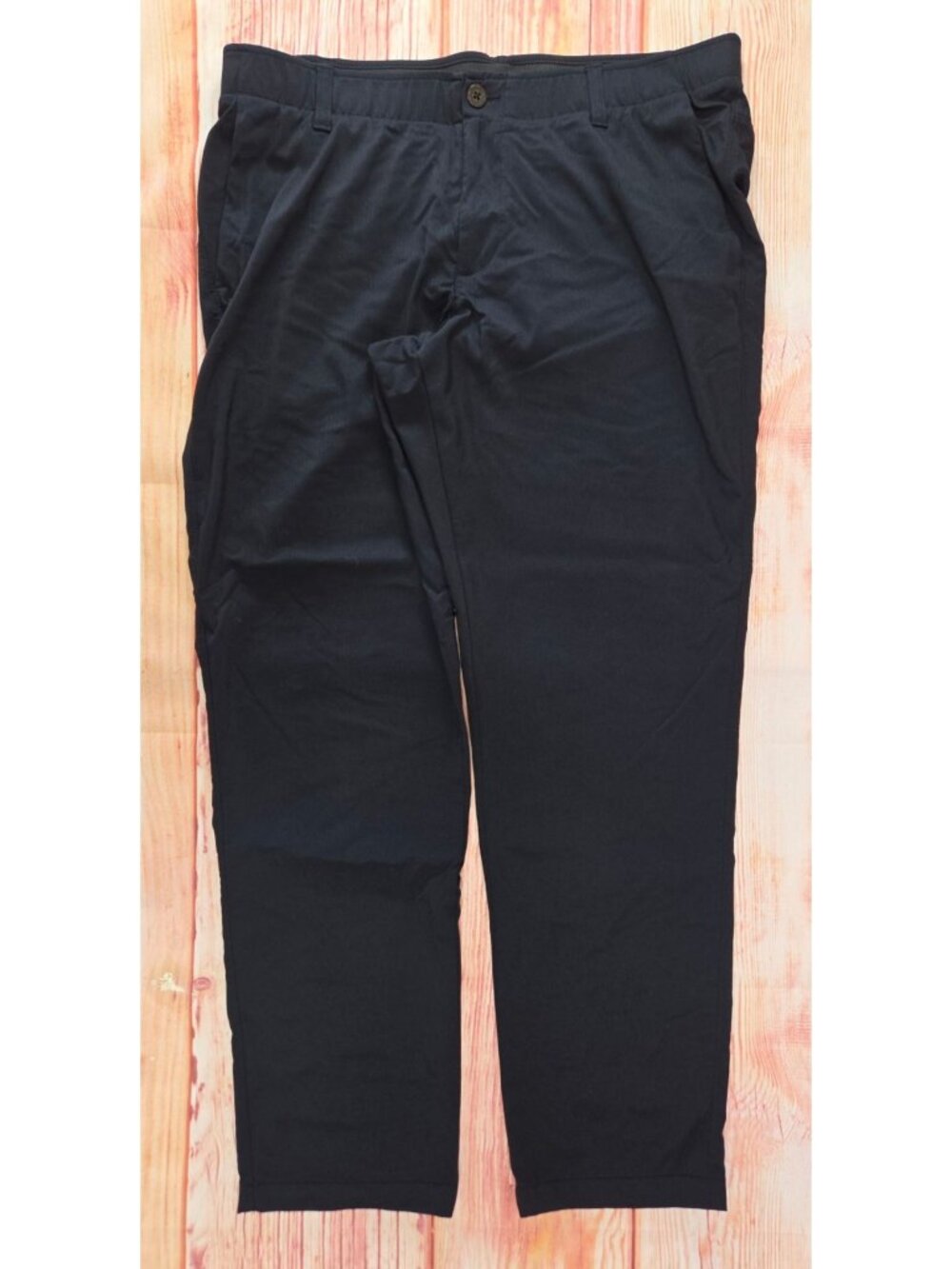 Under Armour Mens Showdown Golf Pants Black 38x32 Nylon Blend